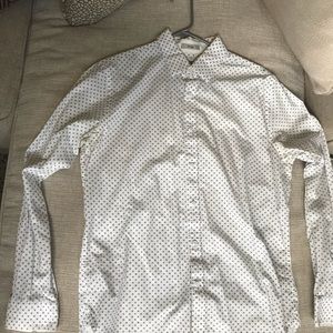 Express White Button Down